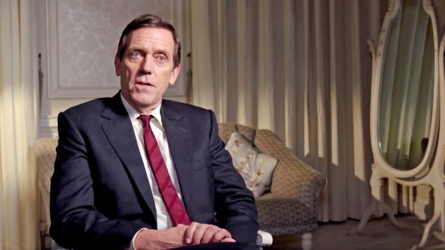 Hugh Laurie stars as Peter Laurence in Roadkill