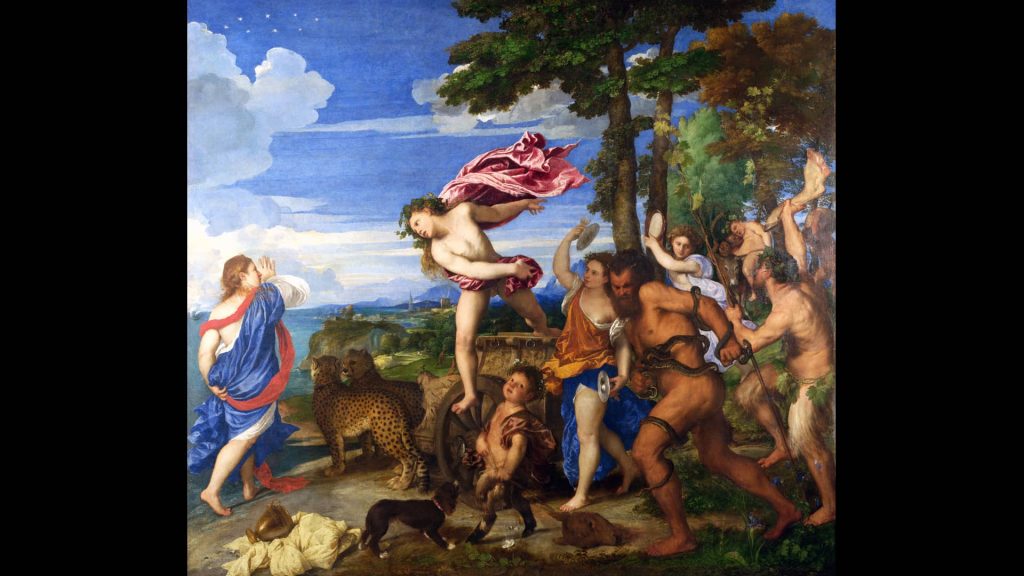 Bacchus and Ariadne, Titian