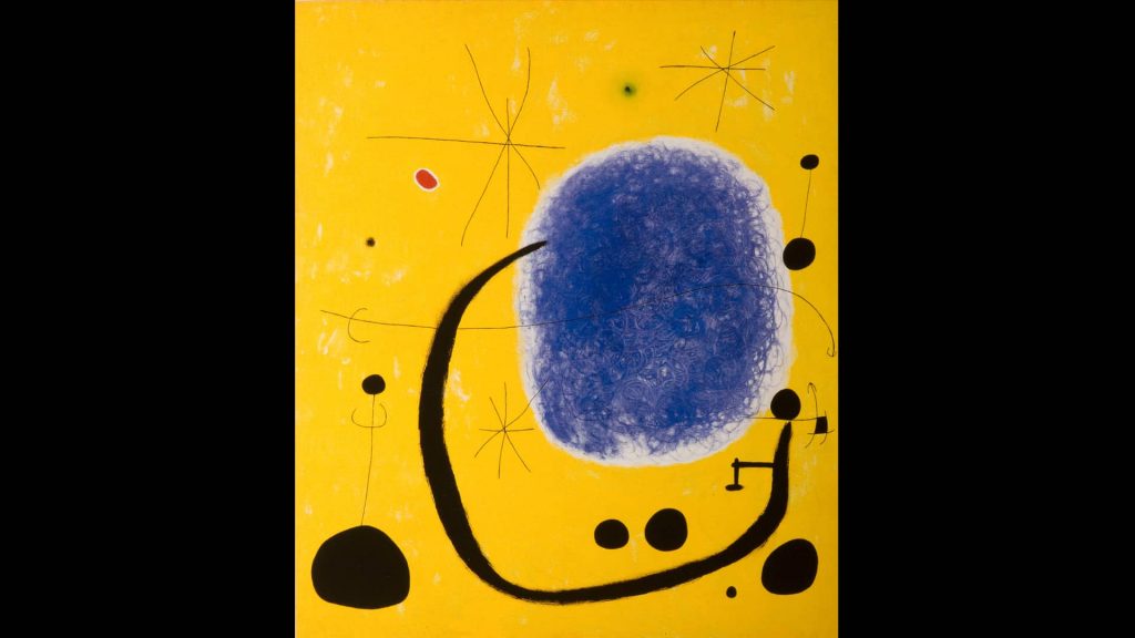 The gold of the azure, Joan Miro