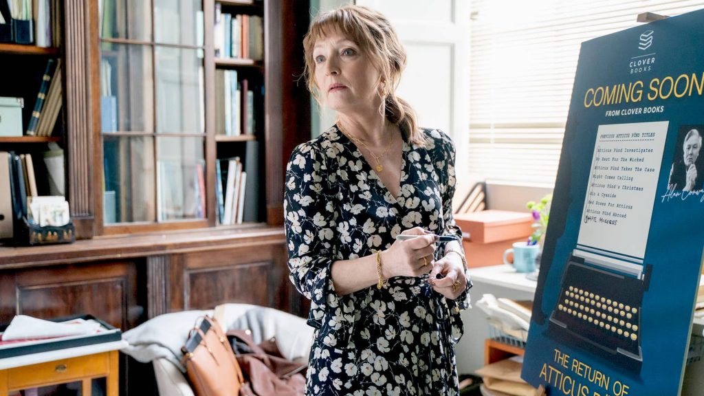 Lesley Manville in Magpie Murders