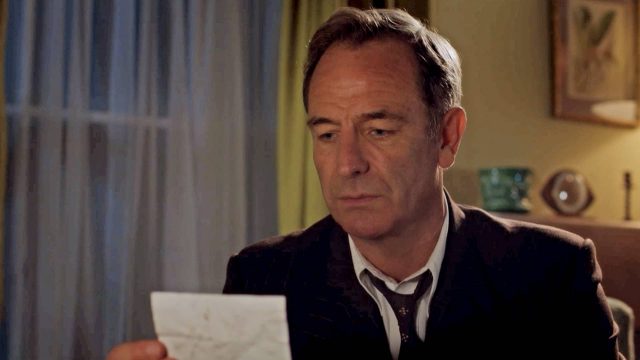 Robson Green as Geordie Keating in Grantchester