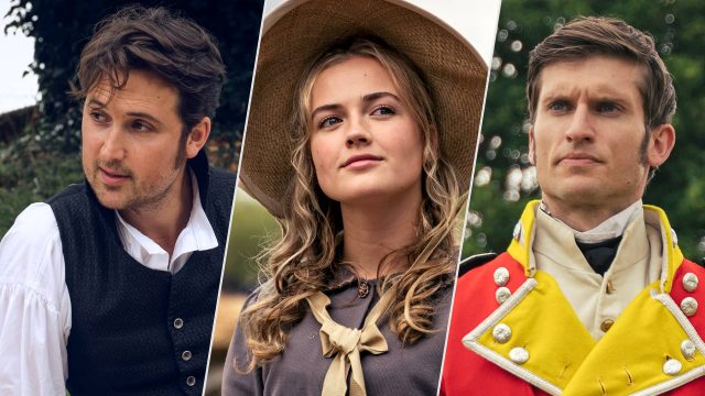 Ben Lloyd-Hughes, Rosie Graham, and Tom Weston-Jones in Sanditon