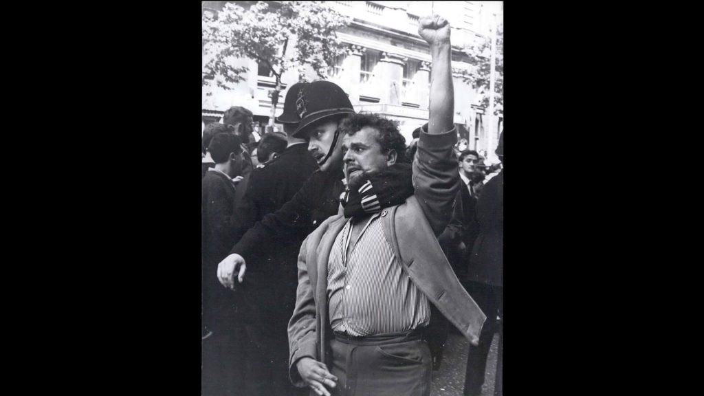 Fascist rally broken up in London, 1962