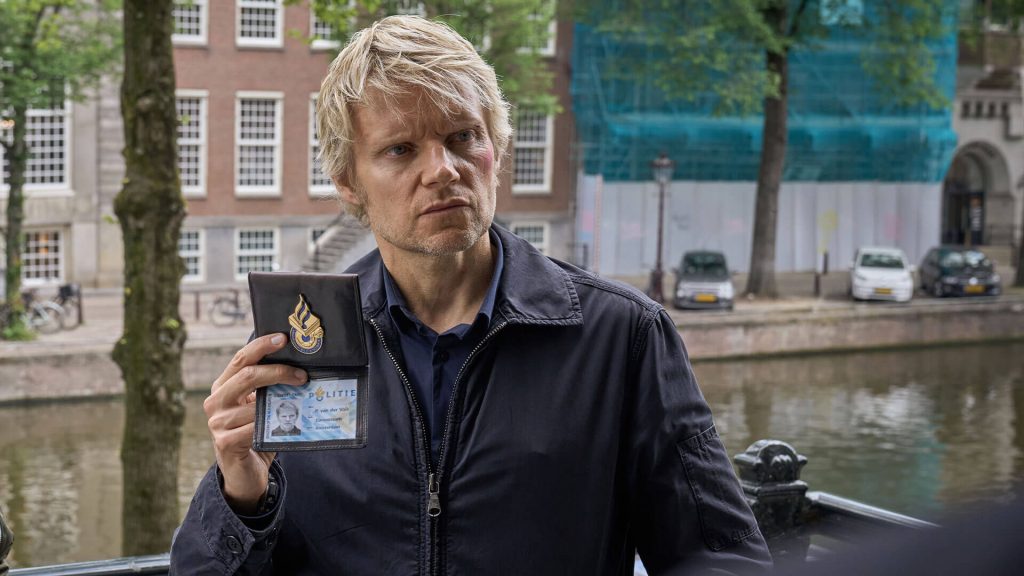 Actor Marc Warren as Piet Van der Valk on MASTERPIECE on PBS