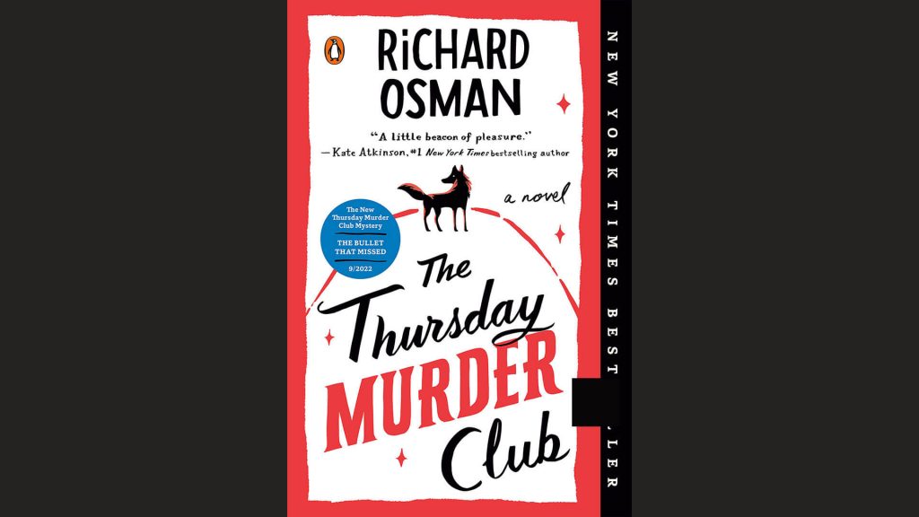 Cover of The Thursday Murder Club novel by Richard Osman