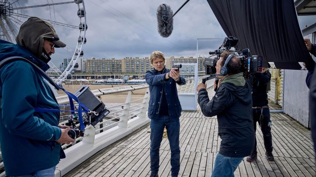 Behind the scenes with actor Marc Warren on the set of PBS MASTERPIECE's Van der Valk.