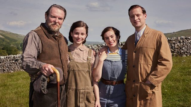 The Alderson Family with Helen and James Herriot in All Creatures Great and Small Season 3