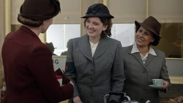 Anna Madeley and Lara Steward in All Creatures Great and Small Season 3 Episode 5