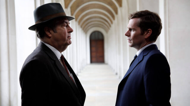 Roger Allam and Shaun Evans in Endeavour Season 9