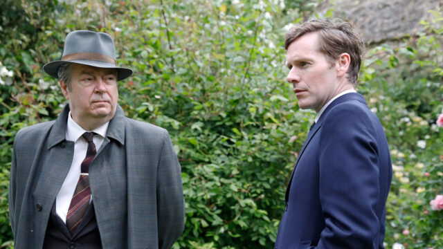 Roger Allam and Shaun Evans in Endeavour Season 9