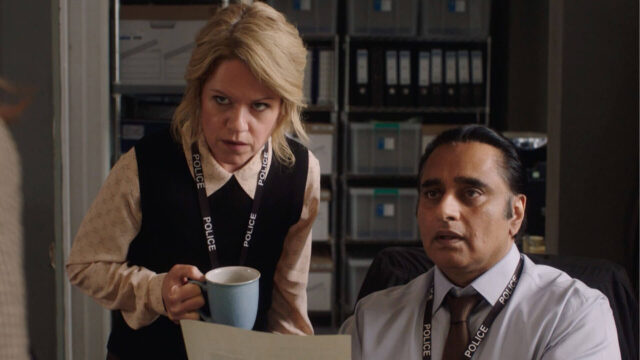 Sinéad Keenan and Sanjeev Bhaskar in Unforgotten Season 5