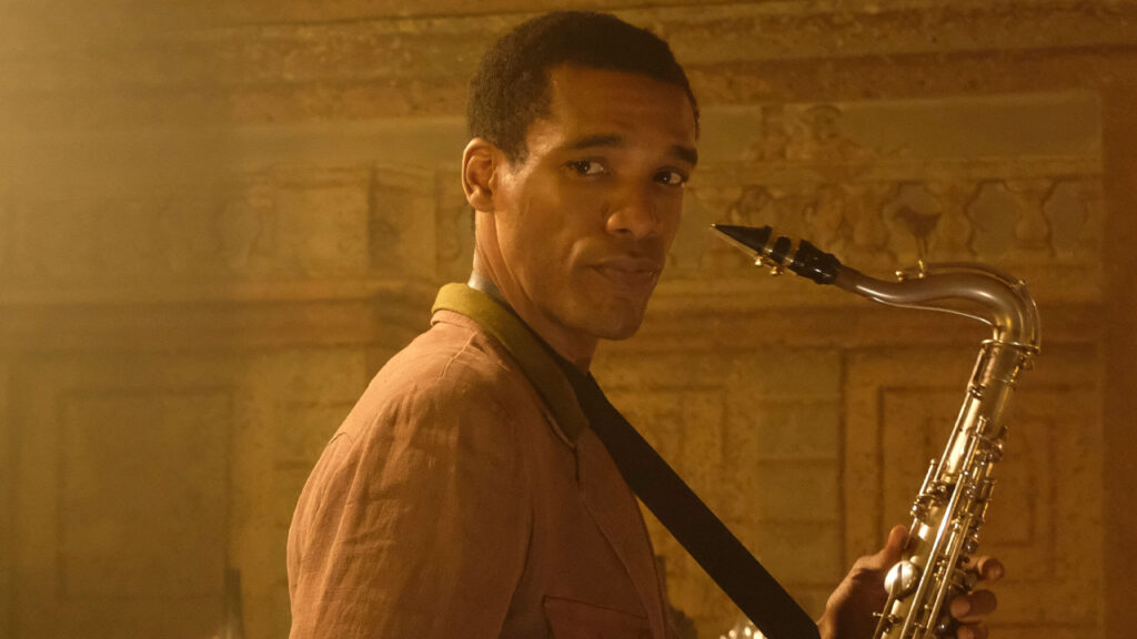 Actor Parker Sawyers as Albert in World on Fire on PBS MASTERPIECE.