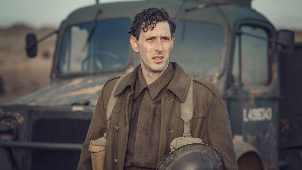 Actor Blake Harrison as Stan in World on Fire on PBS MASTERPIECE.