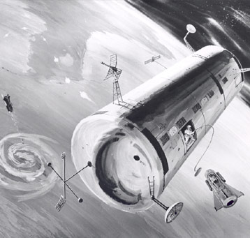 Drawing of Manned Orbiting Laboratory