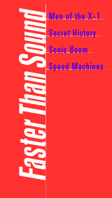 Faster Than Sound menu (see bottom of page for text links)