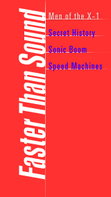 Faster Than Sound menu (see bottom of page for text links)