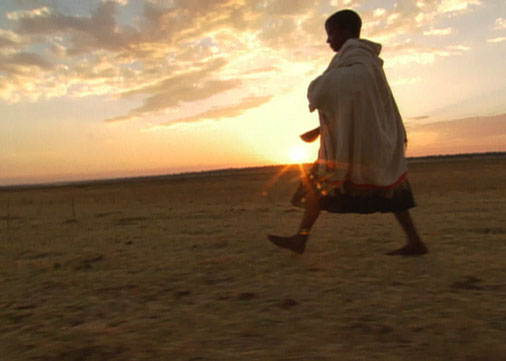 Woman walking