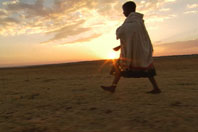 Woman walking