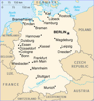 Germany map