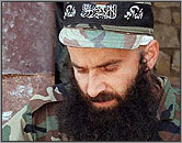 Shamil Basayev, Chechen rebel leader.