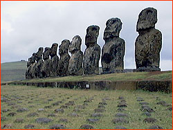 Photo of moai