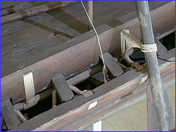 Closeup of rigging