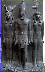 Menkaure's schist statue.