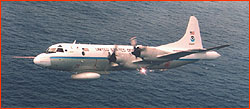 P-3 Orion Storm Flight aircraft in flight