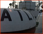 Closeup of Atlas buoy