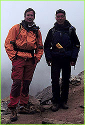 David Breashears and Jangbu Sherpa