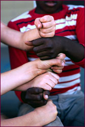 Children's hands