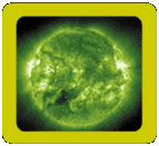 sun viewed via ultraviolet