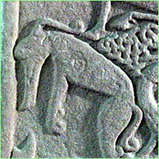 Pictish carvings of creature