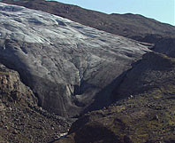 Iceland glacier