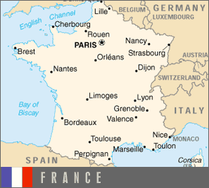 Map of france