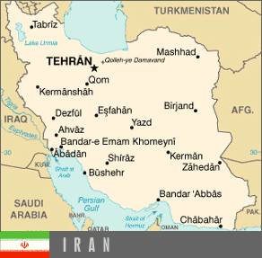 Map of Iran