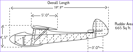 Glider plan (side)