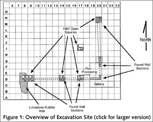 Figure 1: overview of excavation site