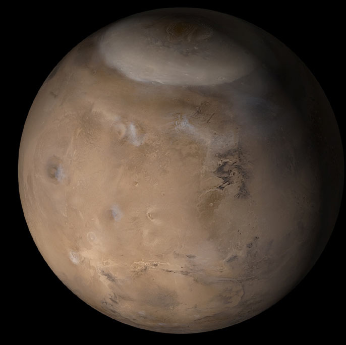 The planet Mars