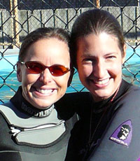 Dr. Colleen Reichmuth and Dr. Kristy Lindemann-Biolsi