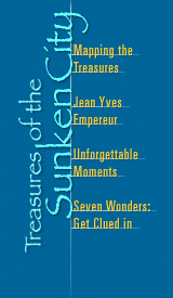 Treasures menu (see bottom of page for text links)