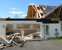 Roof damage