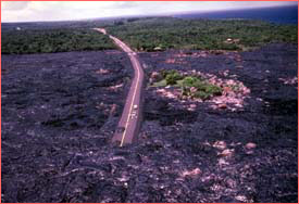 Hawaiian eruption