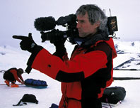 Armstrong with camera