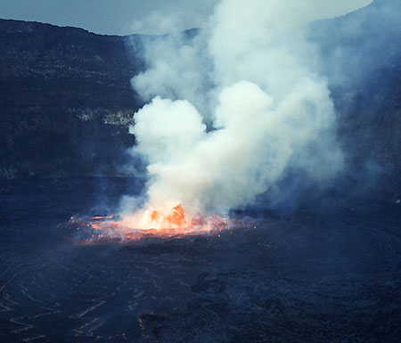 Crater and Lava Lake