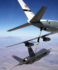 X-35A midair refueling