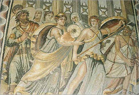 Achilles mosaic