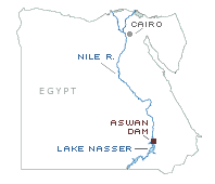 Egypt map