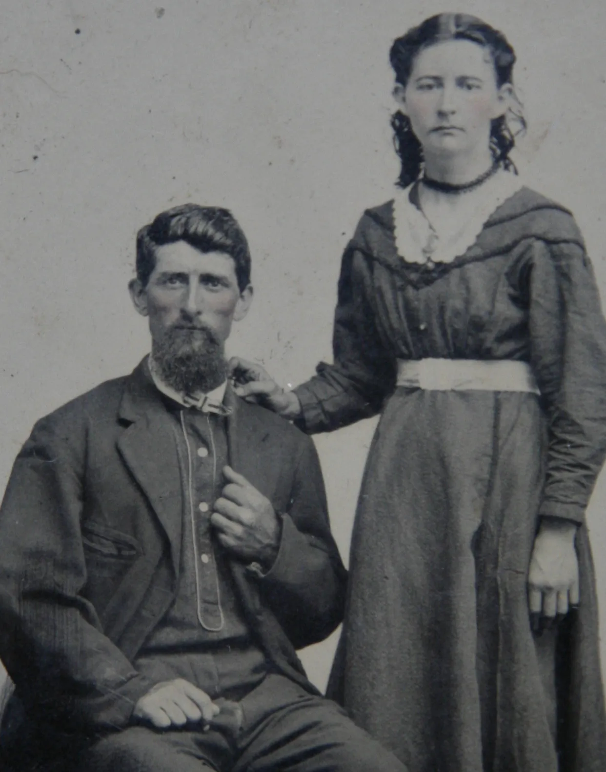 Photo of Civil War prison guard