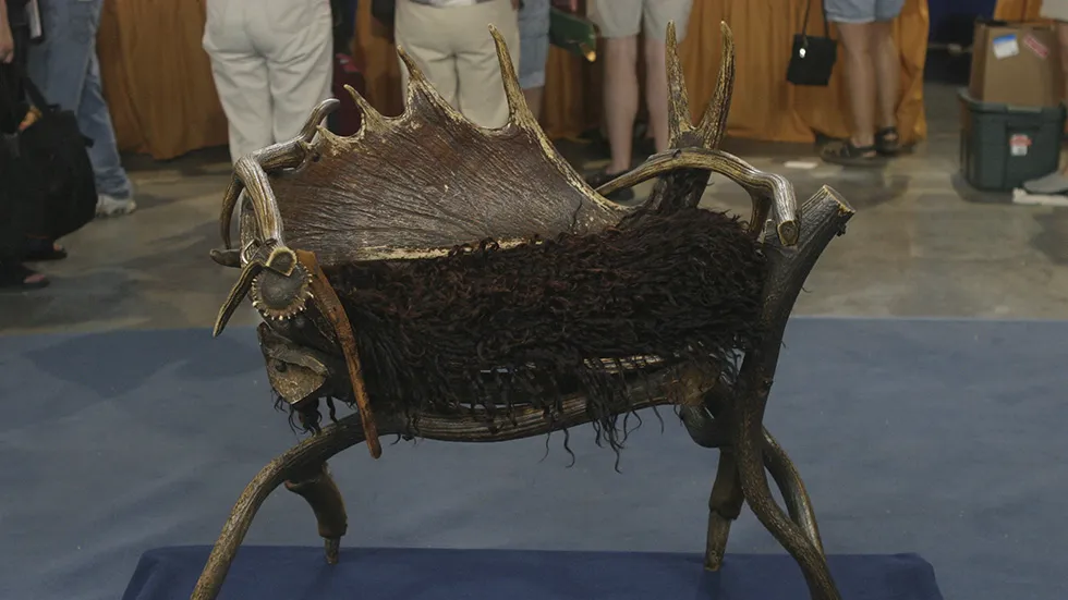 Elk Antler Chair